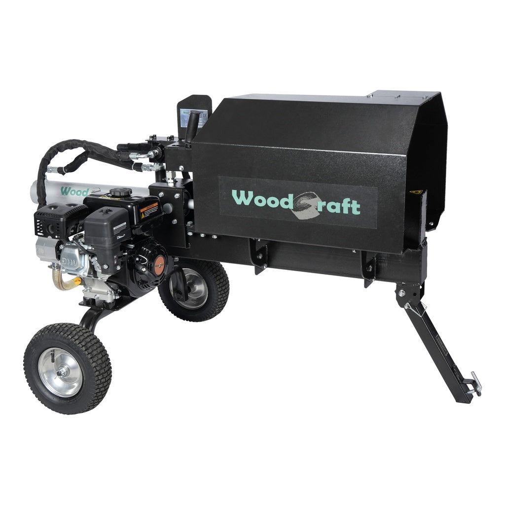 Houtklover 12 ton met benzinemotor-0