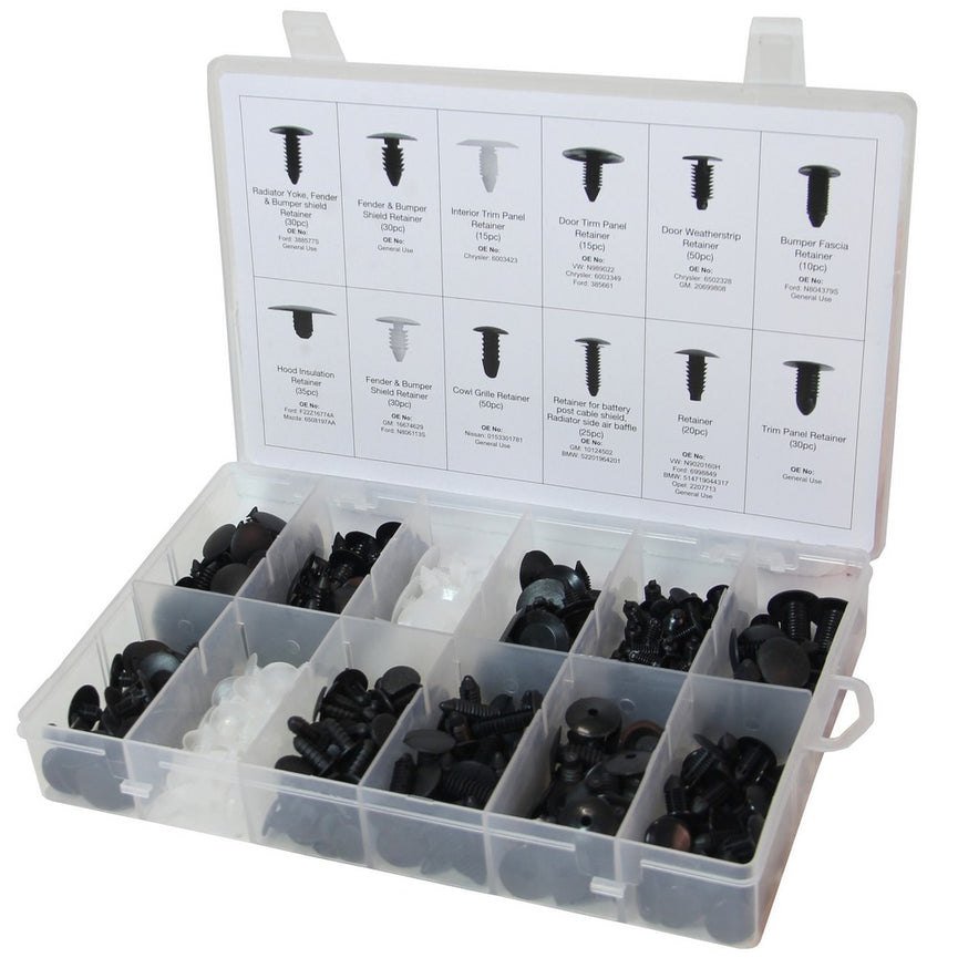 Bevestigingspluggen assortiment 340 delig-0