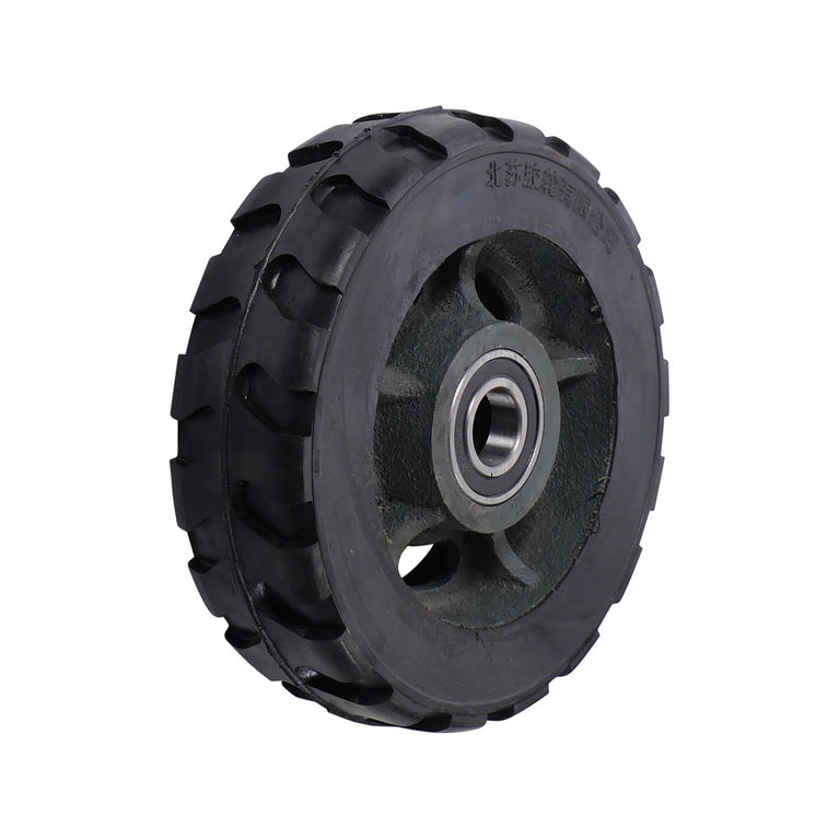 Los wiel 250 x 70mm massief rubber-0