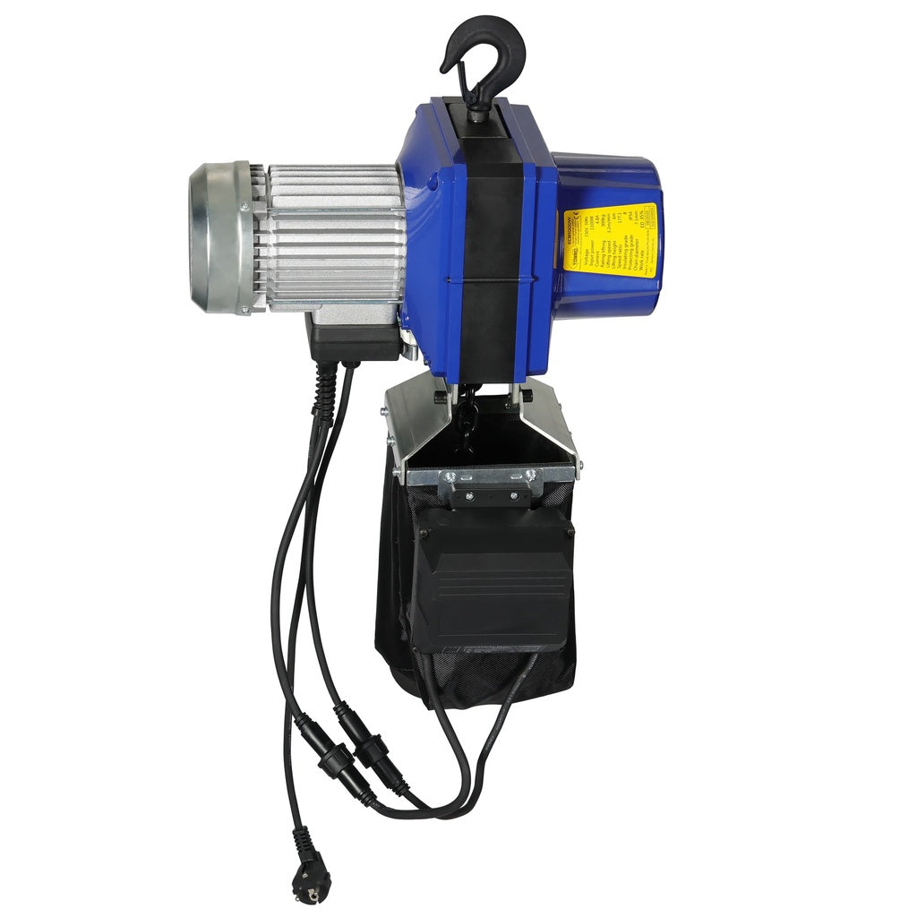 Torso elektrische kettingtakel 1000 kg met draadloze bediening vp:36820