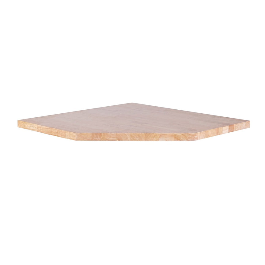 Werkblad Massief hout voor hoekkast 864 x 36 x 864 x 1223mm-0