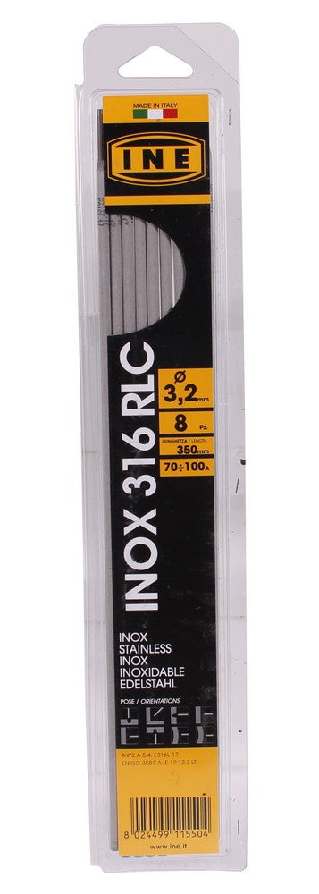 Laselektroden RVS 316RLC 3,2mm 350mm 8st-0