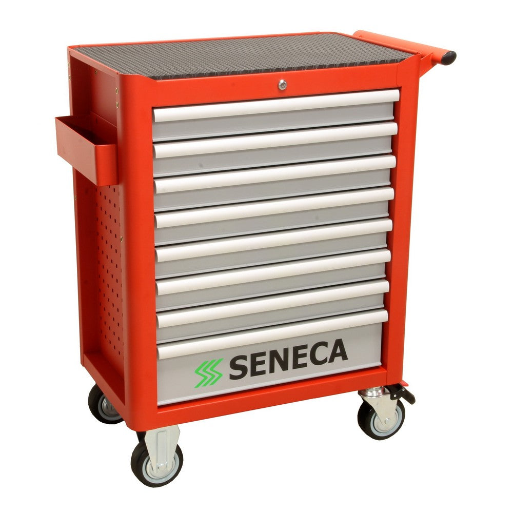 Gereedschapswagen seneca 8 lades rood vp:14957