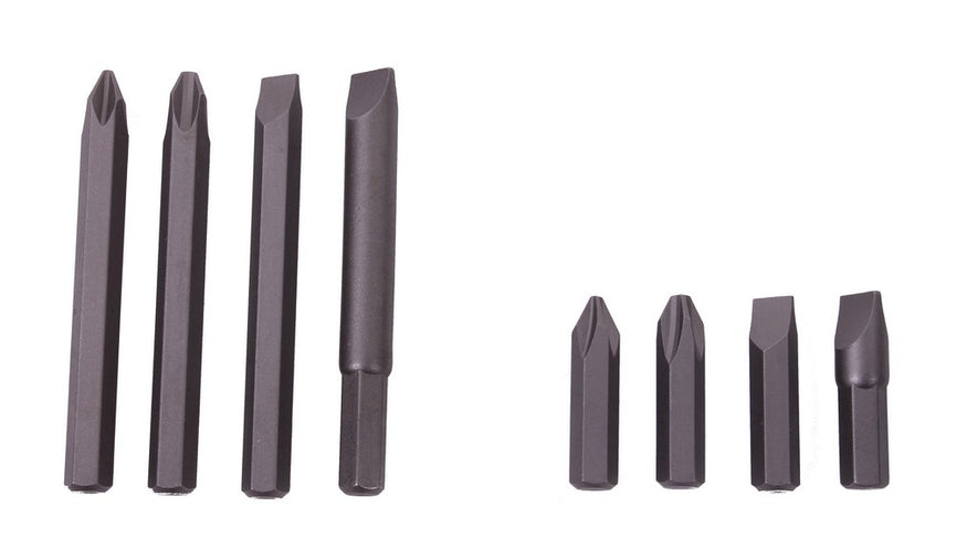 Losse bits voor slagschroevendraaier heavy duty 8 delig professioneel-0