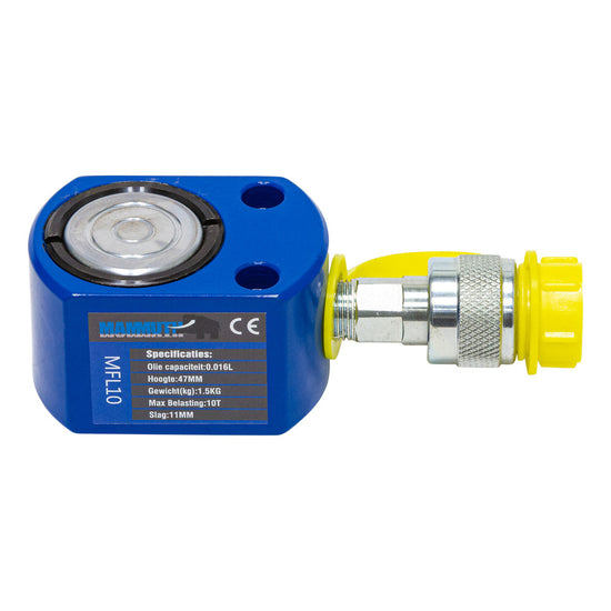 Platte cilinder 10 ton slag 11mm-0