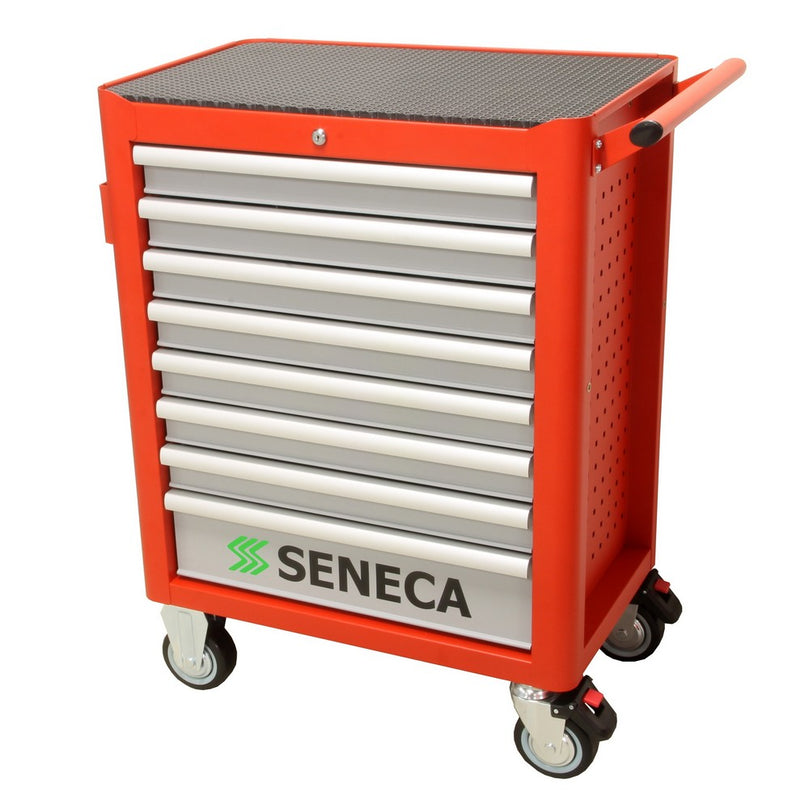 Gereedschapswagen seneca 8 lades rood-0