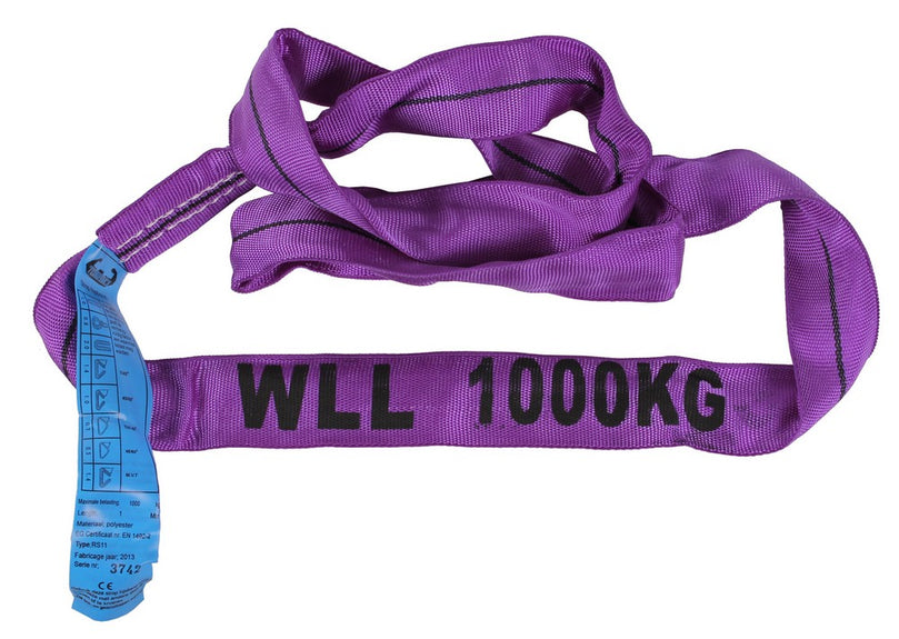 Rondstrop 1 ton 1m-0