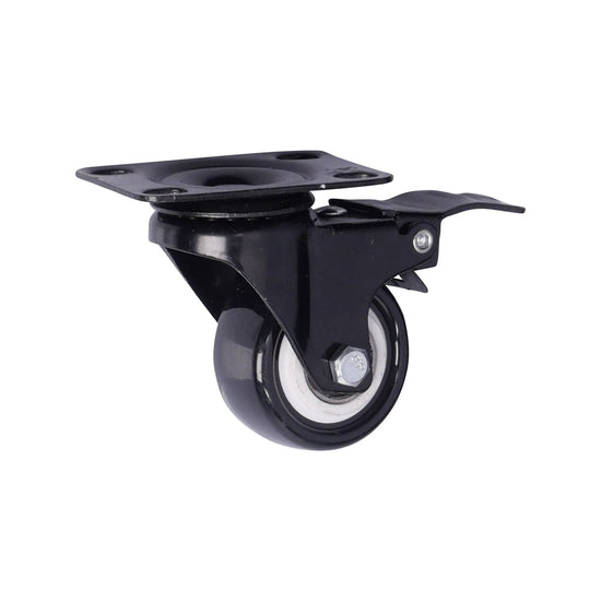 Zwenkwiel met rem 50 x 25mm PU-0