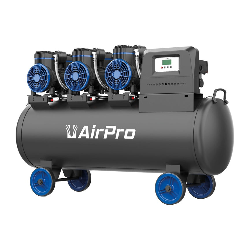 Compressor olievrij 3x1pk 100L tank 230V-0