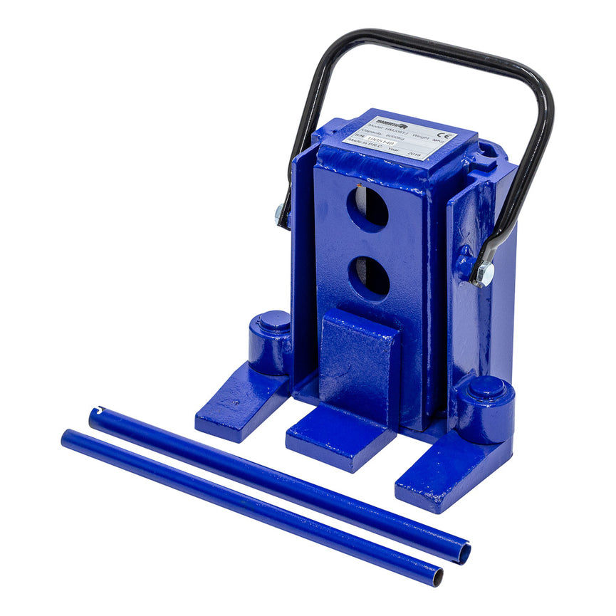 Hydraulische machineheffer 8 ton met draaibare voet-0