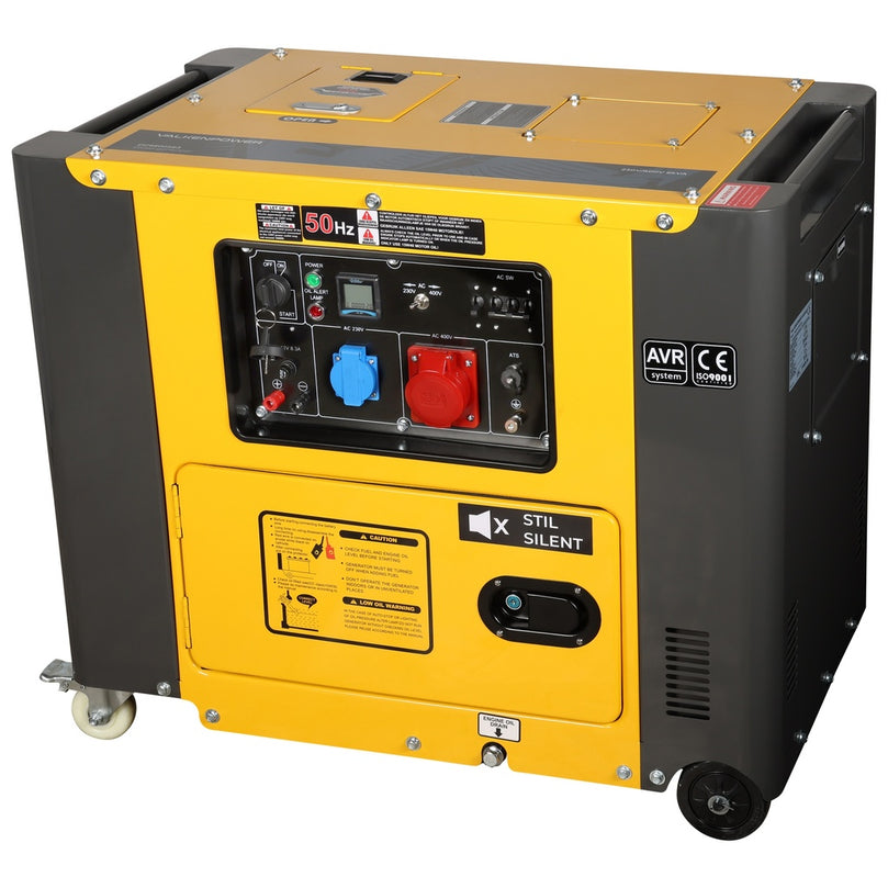Dieselgenerator 5 kW geluidsgedempt-0