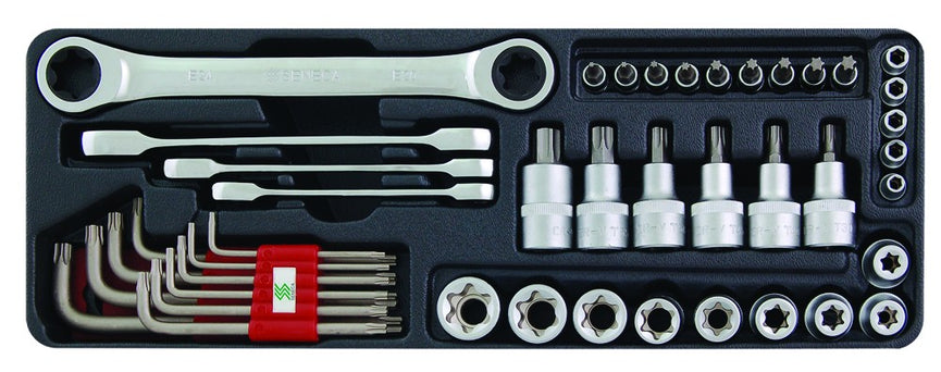 Torx assortimentset 43 dlg-0