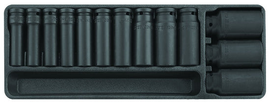 Impact doppenset 1/2" 13 delig-0
