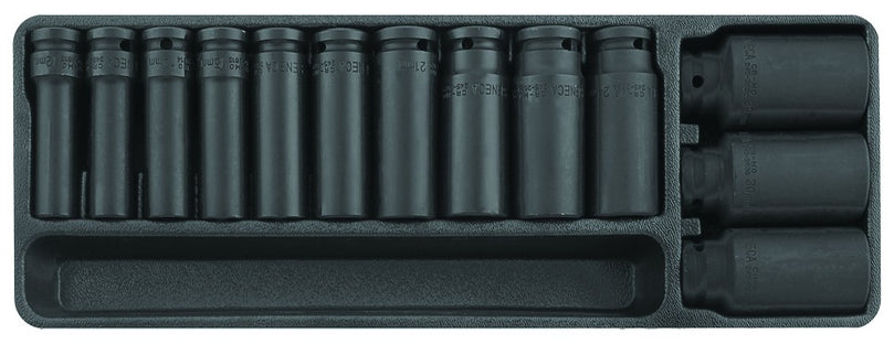 Impact doppenset 1/2" 13 delig-0