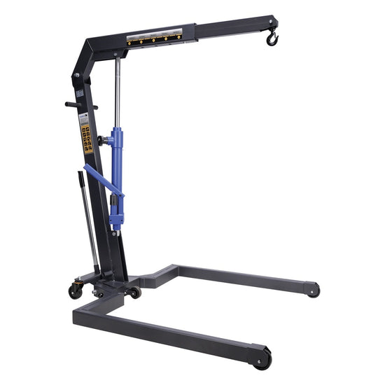 Werkplaatskraan snellift 1 ton parallel onderstel-0