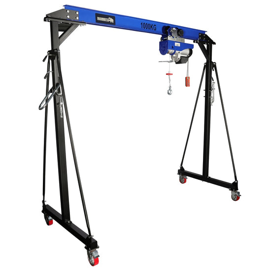 Mammuth mobiele portaalkraan 1 ton set - elektrische kabeltakel-0