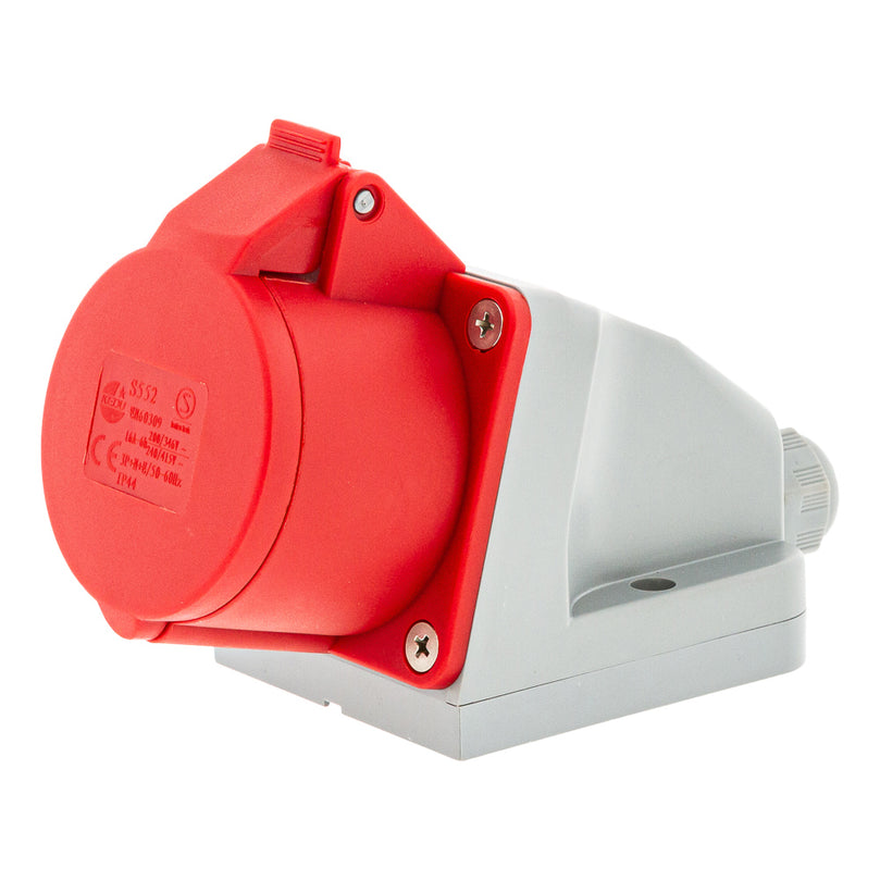 CEE wandcontactdoos 5 polig 16A-0