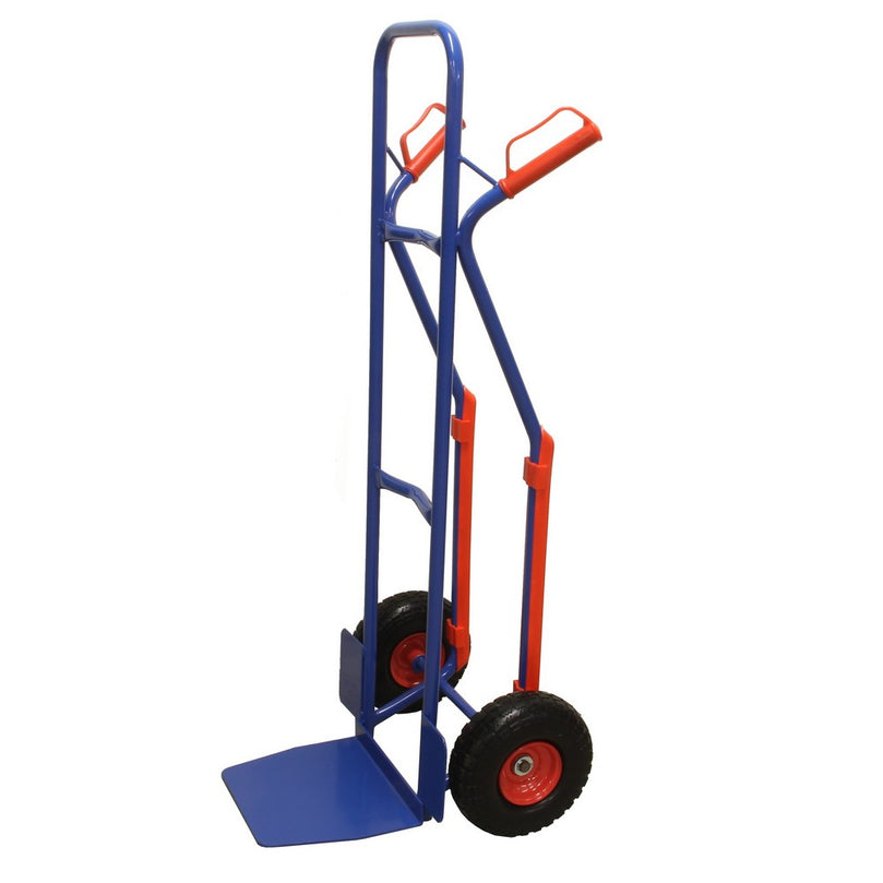 Steekwagen ijzer 300kg massieve wielen-0