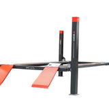 Vier koloms hefbrug 5000kg 5,7m flat 3m doorrijbreedte Cascos vp:15710