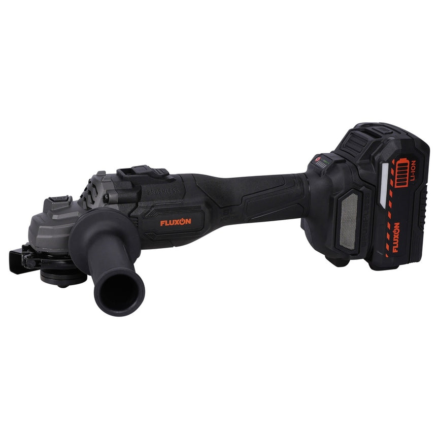 Haakse slijper 125mm 2x 4.0 Ah accu + oplader-0