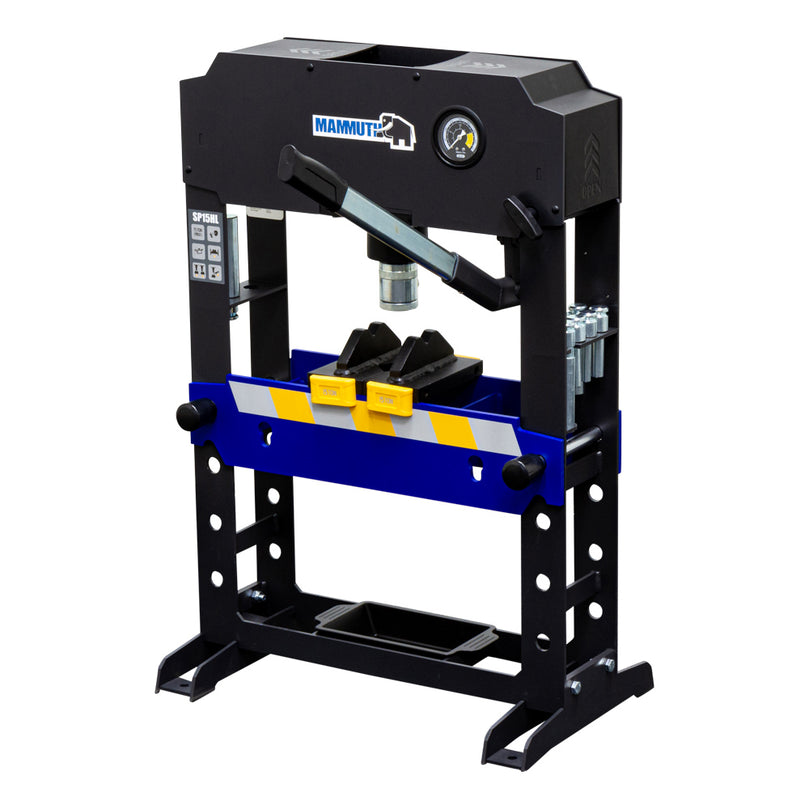 Werkplaatspers handbediend hydraulisch 15 ton-0