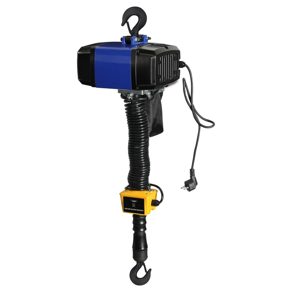 Torso elektrische kettingtakel 100 kg met éénhandsbediening-0