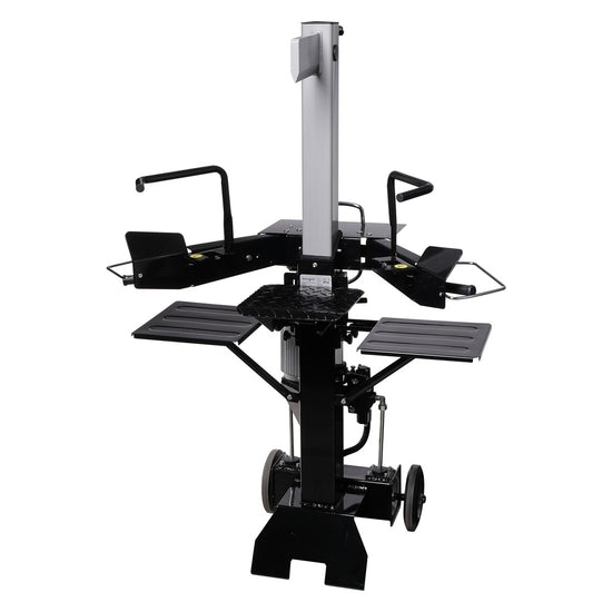 Houtklover 6 ton elektrisch verticaal-0