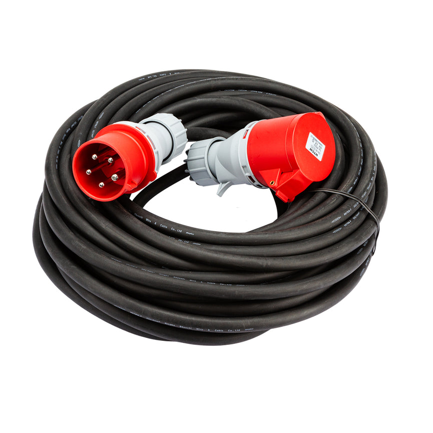 Verlengkabel 400V 25m 5G 2,5mm2-0