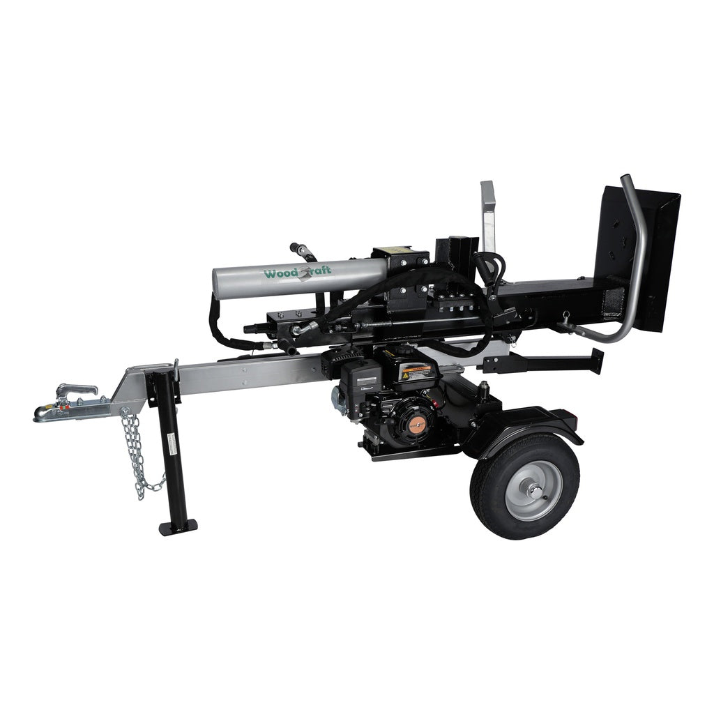 Houtklover 22 ton met benzinemotor verticaal vp:15865