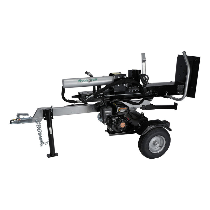 Houtklover 22 ton met benzinemotor verticaal vp:15865