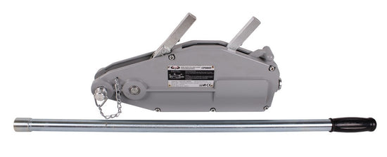 Staaldraadtakel 800kg incl 20 mtr staalkabel haak-0