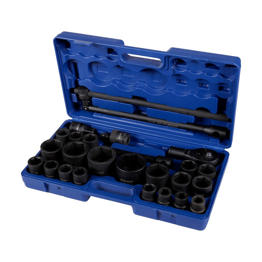 Doppendoos impact 3/4'' en 1'' 26 delig metrisch-0