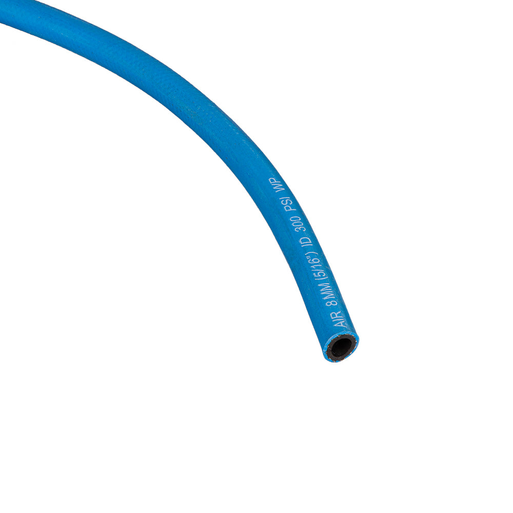 Blubird Luchtslang rubber 8mm x 100m op rol open einde vp:15326