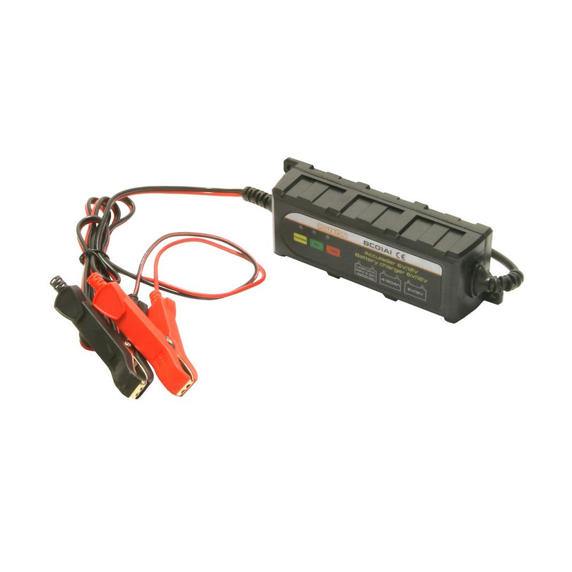 Acculader 6V/12V - 1A-0