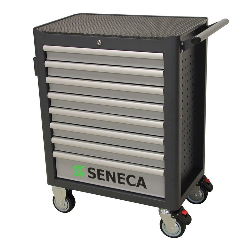 Gereedschapswagen seneca 8 lades grijs-0