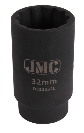 Kracht dop lang 12 kant 1/2" 18mm-0