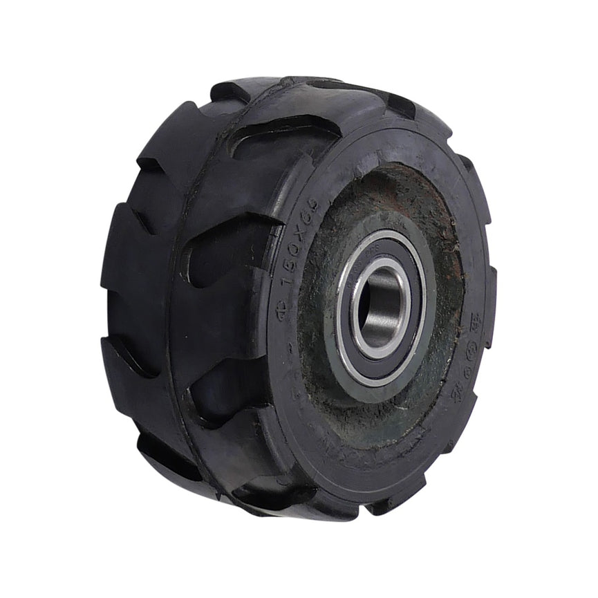 Los wiel 150 x 65mm massief rubber-0