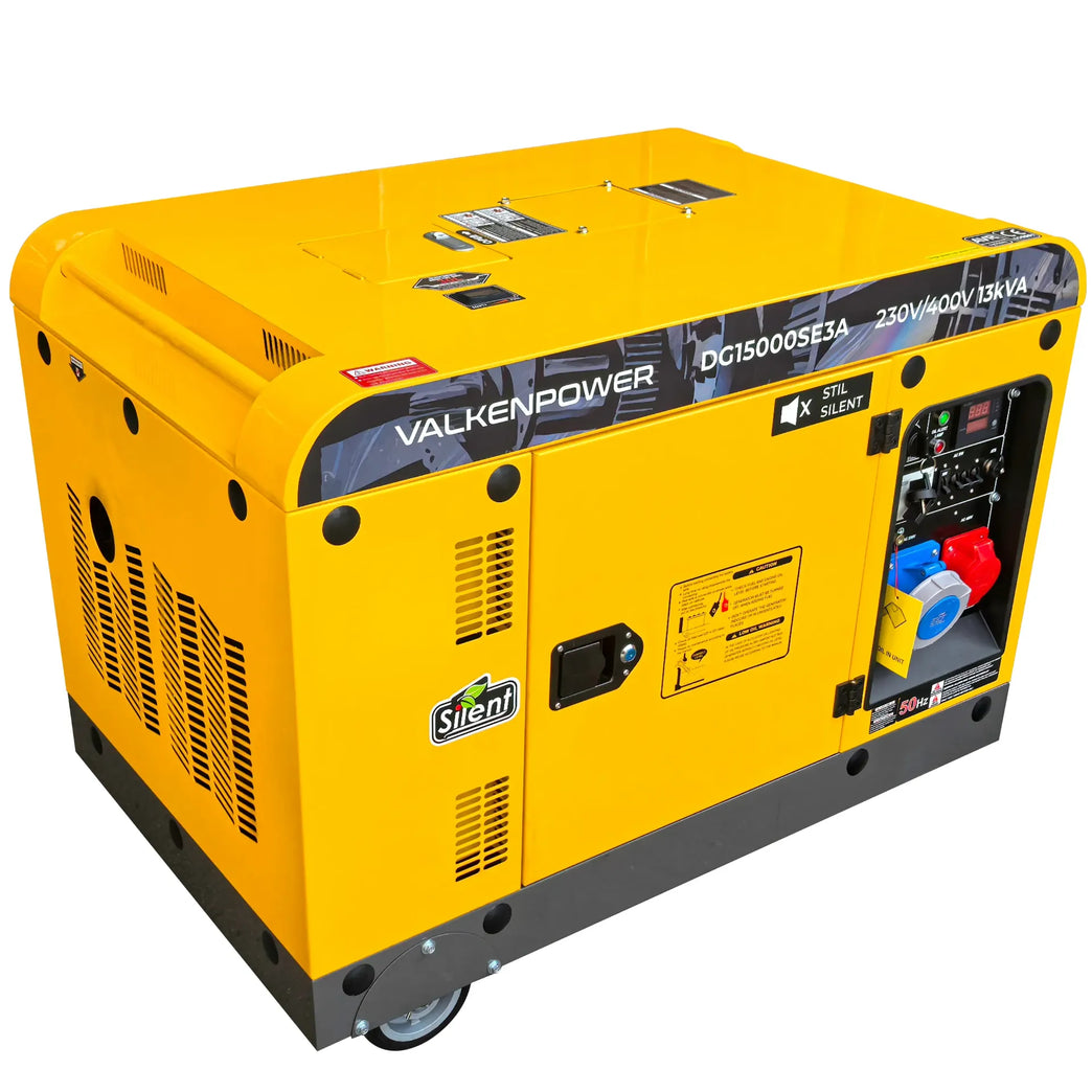 Dieselgenerator 10,5 kW geluidsgedempt-0