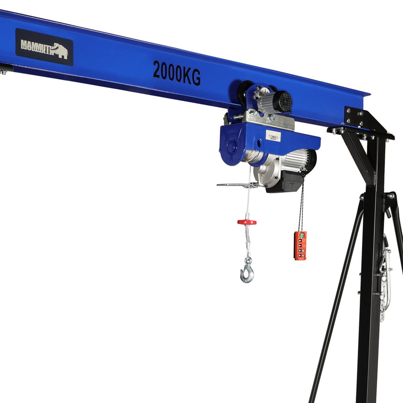 Mammuth mobiele portaalkraan 2 ton set - elektrische kabeltakel vp:36755