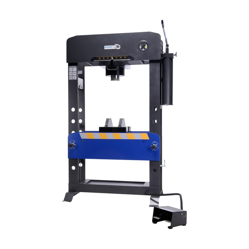 Werkplaatspers lucht hydraulisch met voetpedaal 100 ton-0