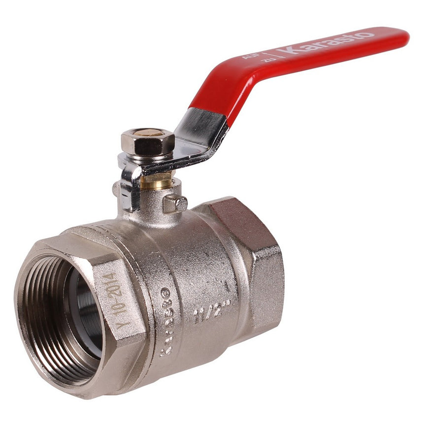 Kogelkraan messing 2 1/2"-0