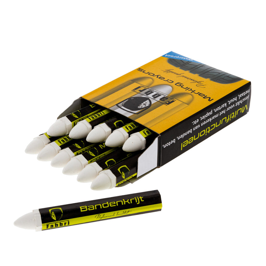 Bandenkrijt 10,5 x 1,5cm 12 stuks-0