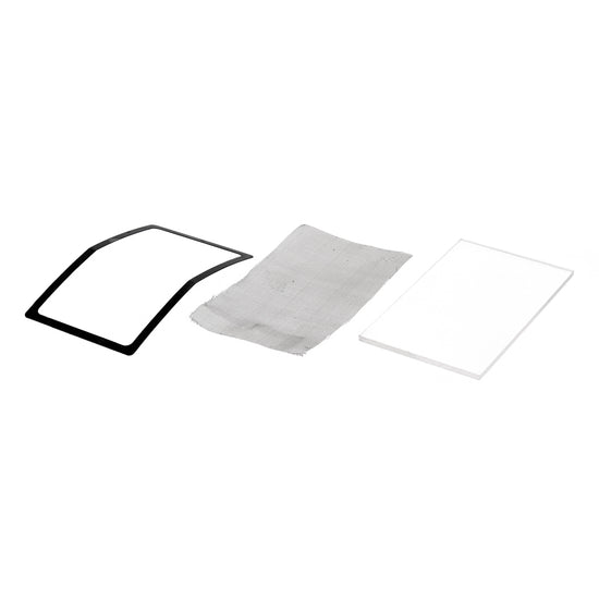 Venster gaas en glas voor straalmasker-0