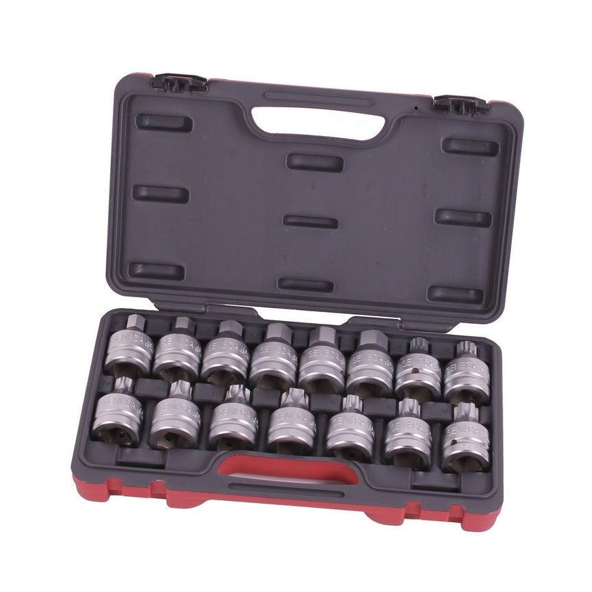 Doppenset inbus torx spline ribe-0