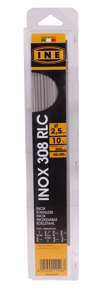 Laselektroden RVS 308RLC 2,5mm 300mm 10st-0