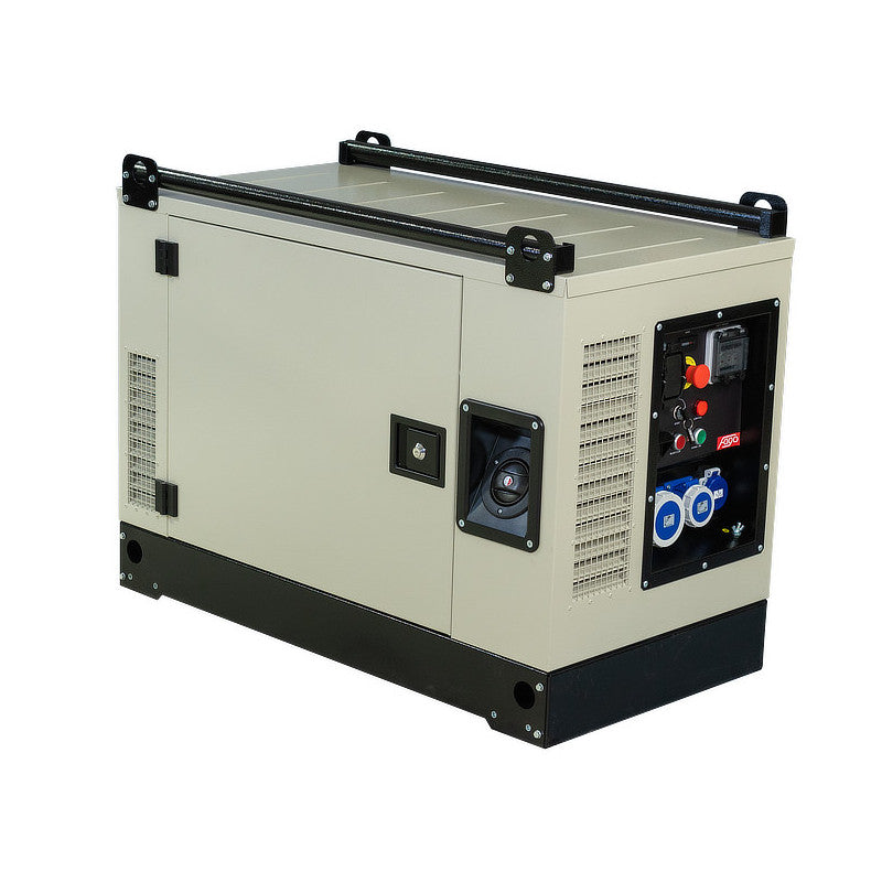Benzine generator geluidsgedempt 6,2kW Honda motor GX390-0