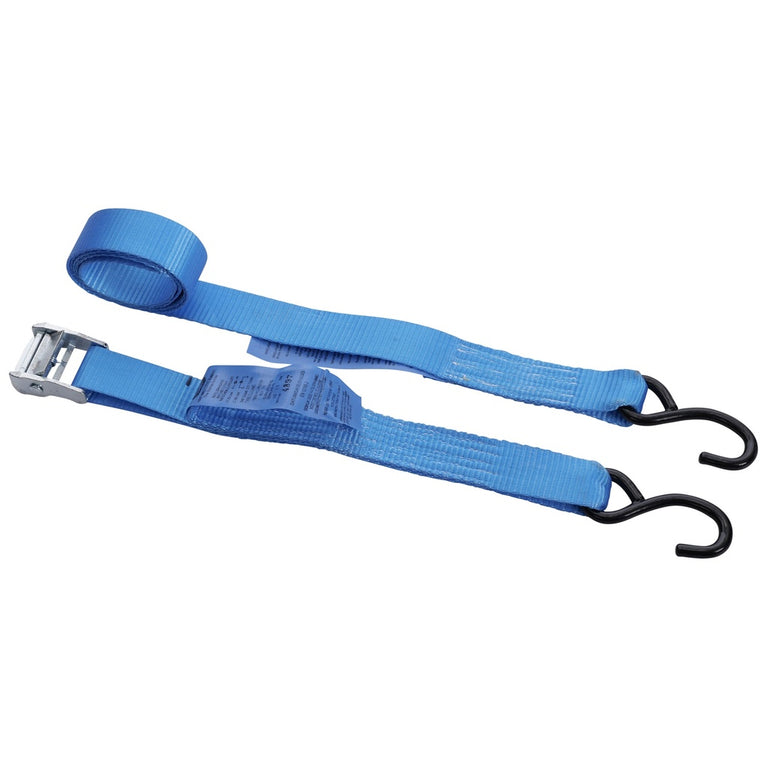 Spanbandenset voor motorfietsen 2m incl. gesp-0