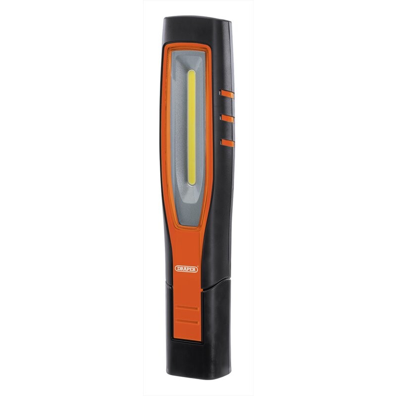 Inspectielamp COB LED, 10W, 1000 Lumen, oranje
