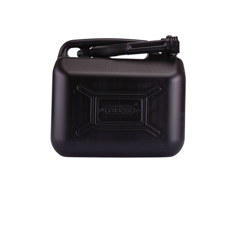 Jerrycan kunststof, 10L, zwart