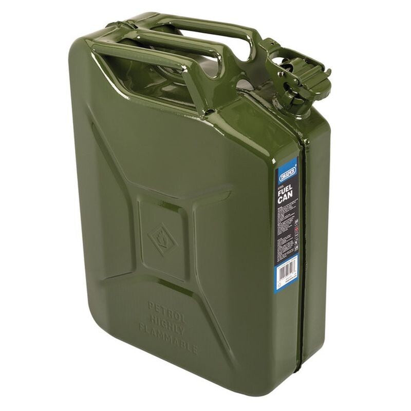 Jerrycan staal, 20L, groen